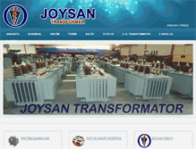 Tablet Screenshot of joysantransformator.com